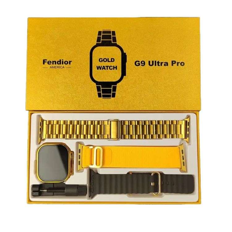 G9 Ultra Pro Smartwatch (Golden Edition)